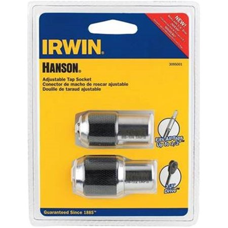 IRWIN Hanson 3095001 2Pc Adj Tap Socket Set Adjustable Tap Socket Set IR334826